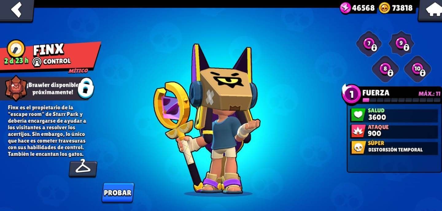  Finx, el nuevo brawler mítico de Brawl Stars