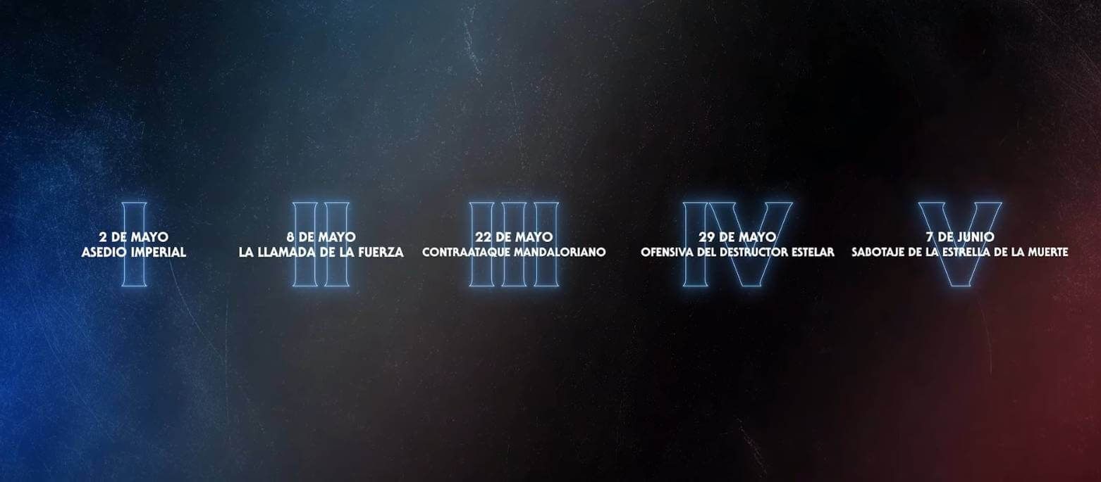  Las fechas de los cinco eventos de Star Wars en Fortnite (Capítulo 6 - Temporada 3)