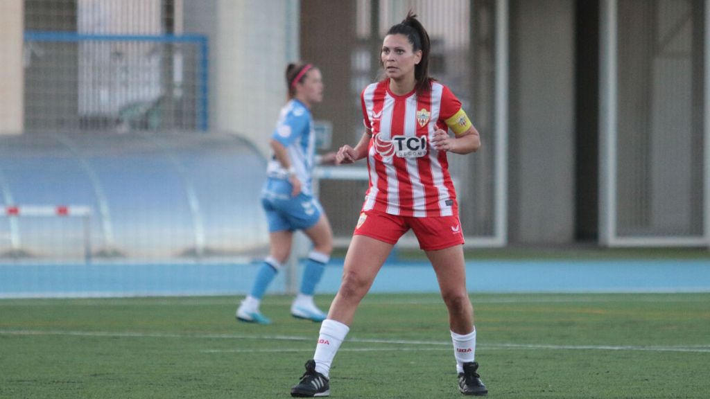  Anita París con la U.D Almeria