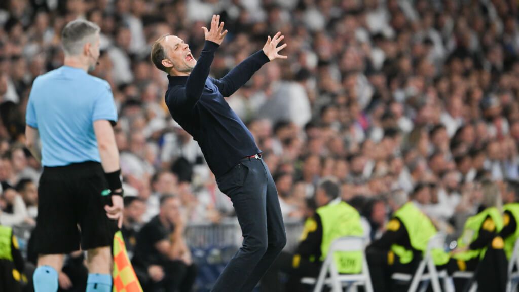  Thomas Tuchel en un momento del Real Madrid - Bayern (Europa Press)