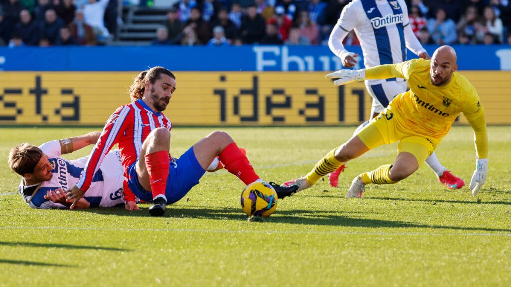 Antoine Griezmann en Butarque