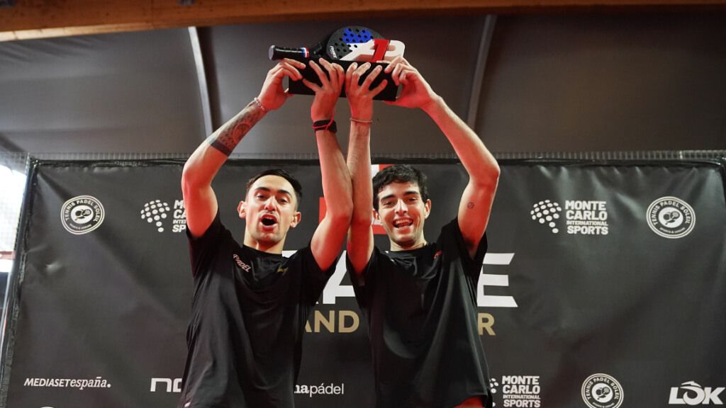 Pereyra y De Pascual, campeones del Grand Master de Francia (A1 Padel)