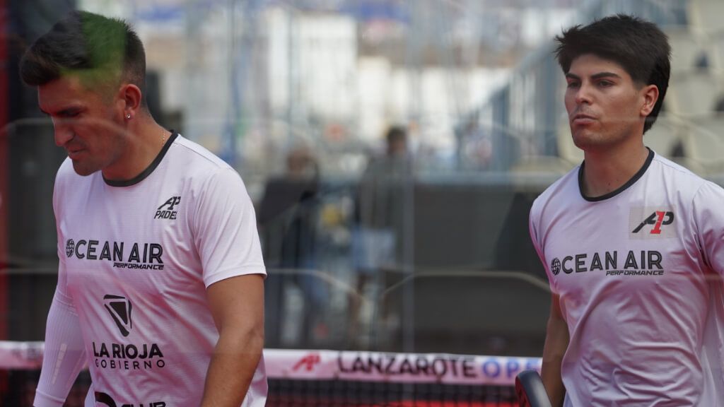 Partido del Lanzarote Open (A1 Padel)