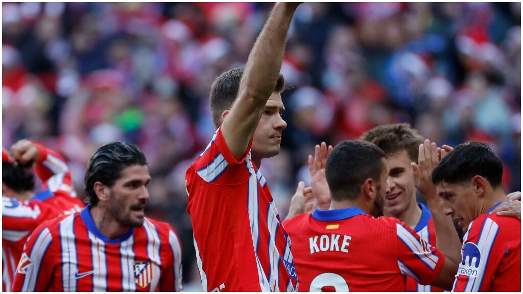  Sorloth celebra su gol ante el Getafe. (Fuente: EFE)
