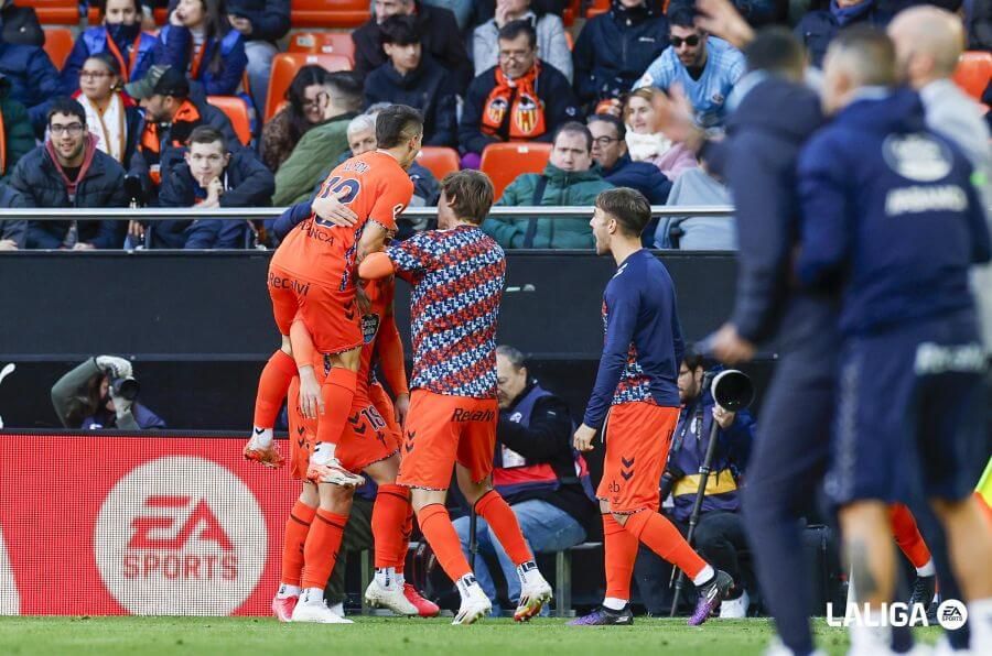Gol del Celta de Vigo (Foto: LALIGA).