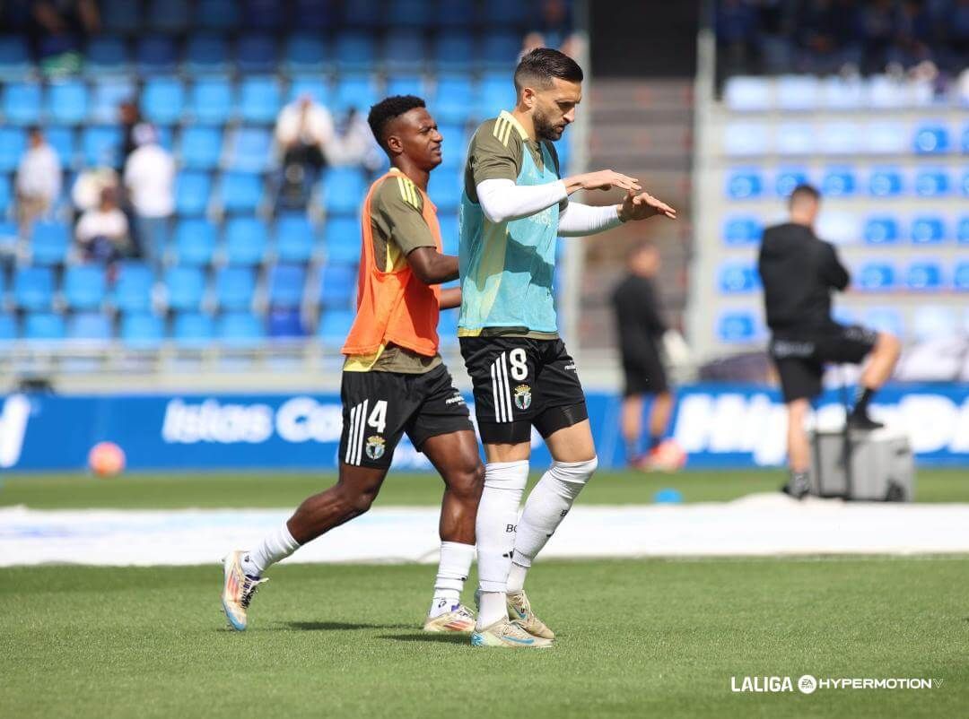 Grego Sierra, en la previa del Tenerife-Burgos.