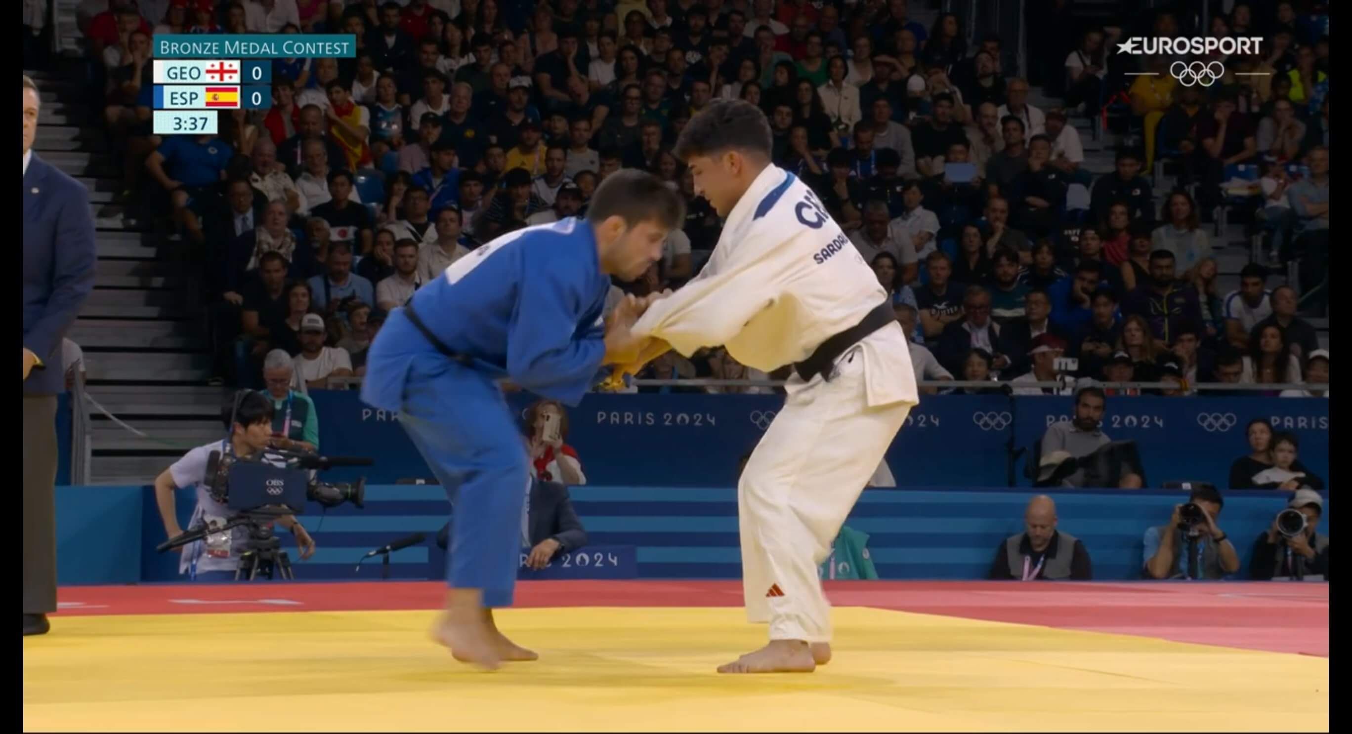 Fran Garrigós contra el Georgiano (Redes Sociales)