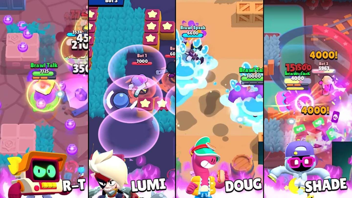  Las nuevas Hipercargas de Lumi o Doug en Brawl Strs