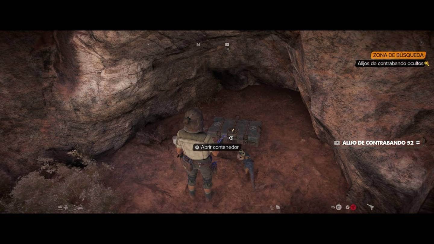  El alijo de contrabando de un mapa de holorrastreador en Star Wars Outlaws