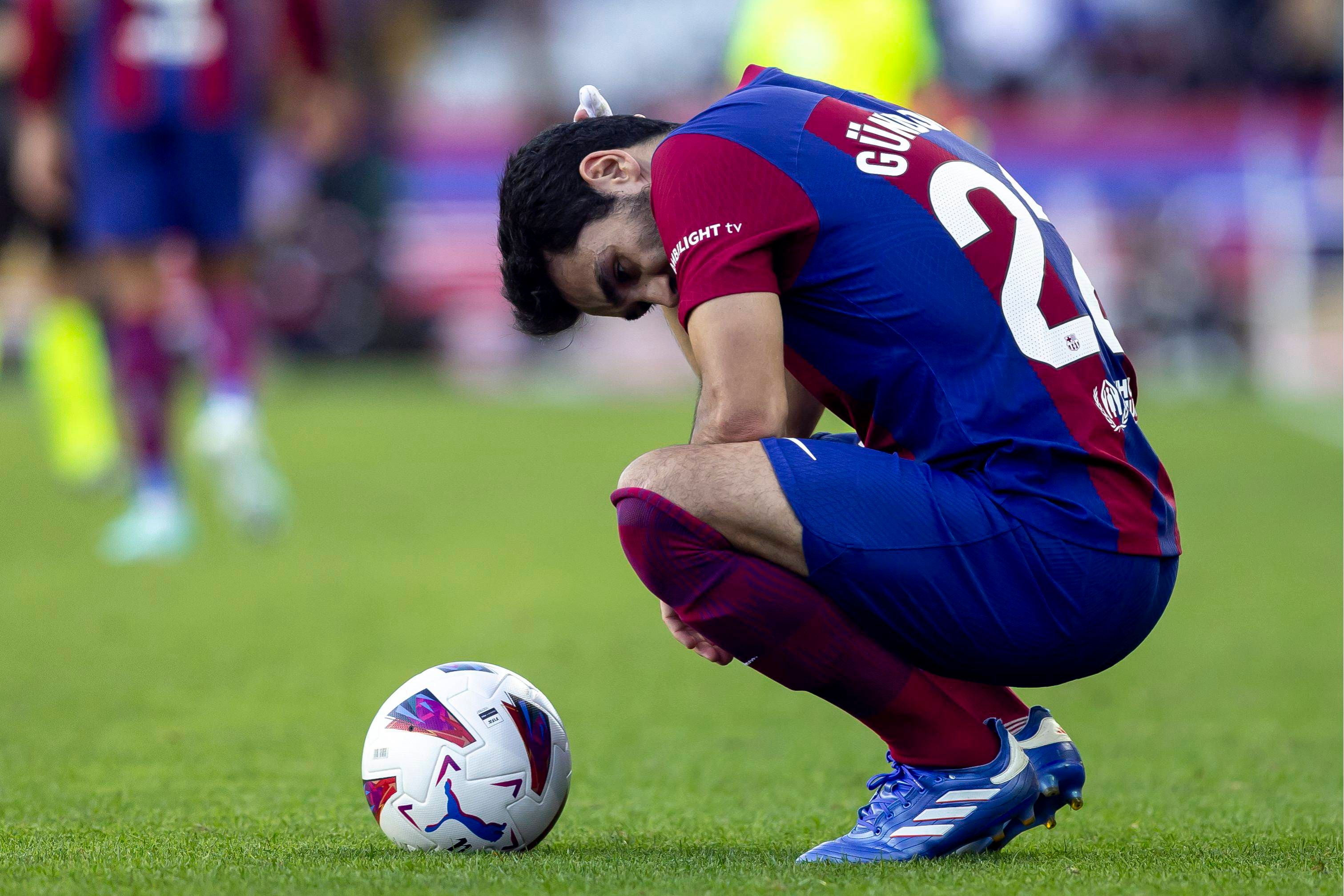  Ilkay Gündogan, en un partido del FC Barcelona (FOTO: Cordón Press).