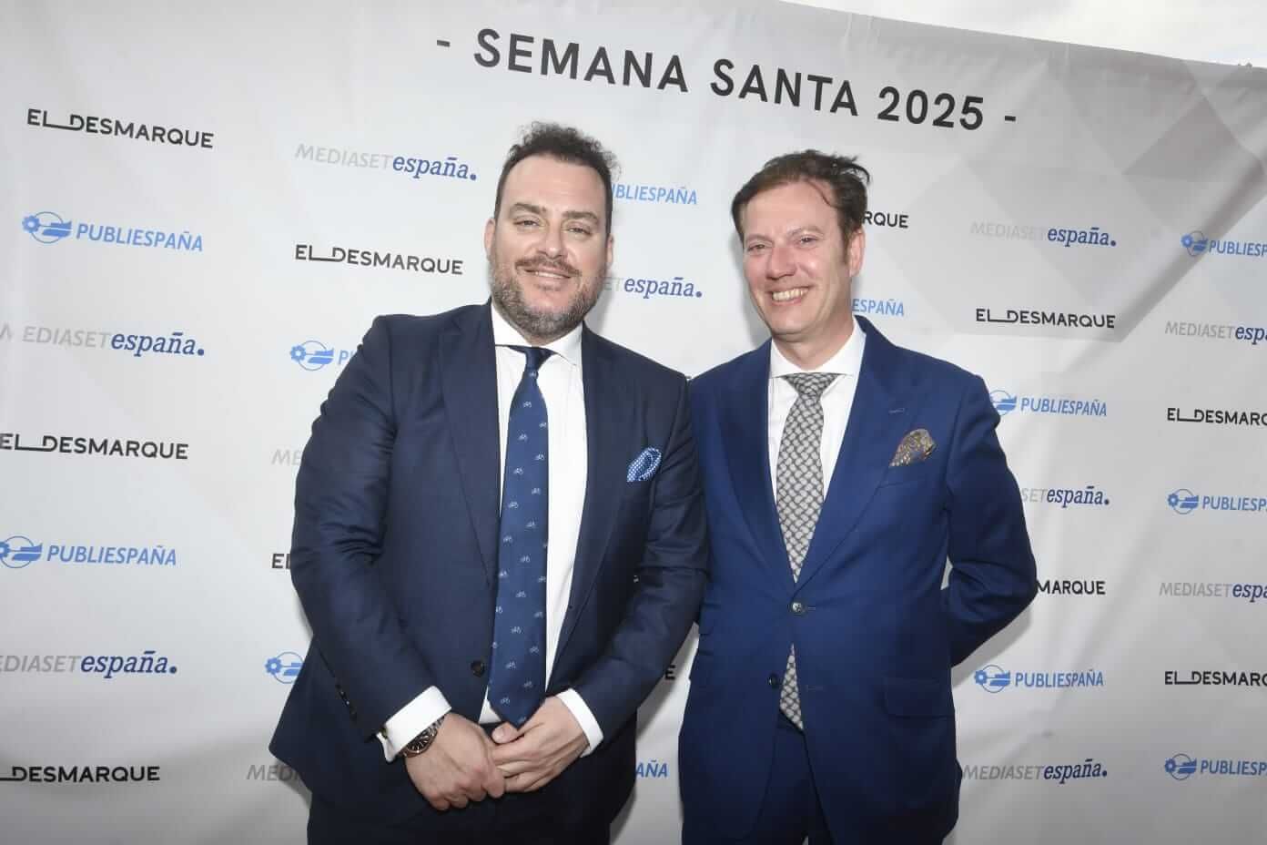  Salvador Toscano, presidente de la Asociación de la Publicidad de Sevilla, junto a Fede Quintero