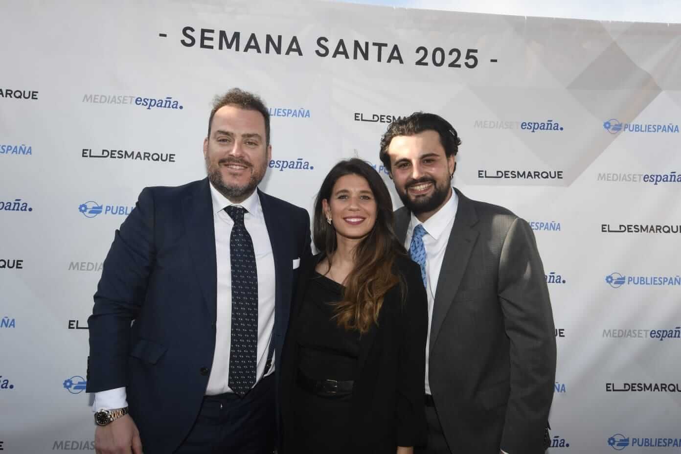  Juan Amodeo, junto a Fede Quintero y su pareja.