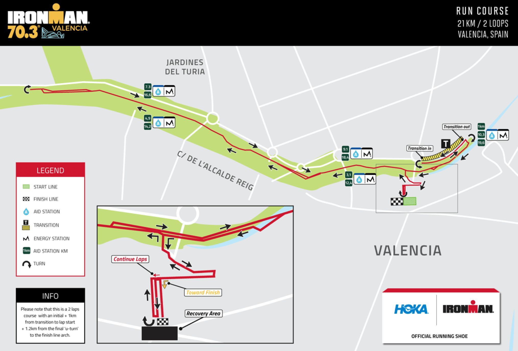  Ironman 70.3, fechas, días, horas y recorrido
