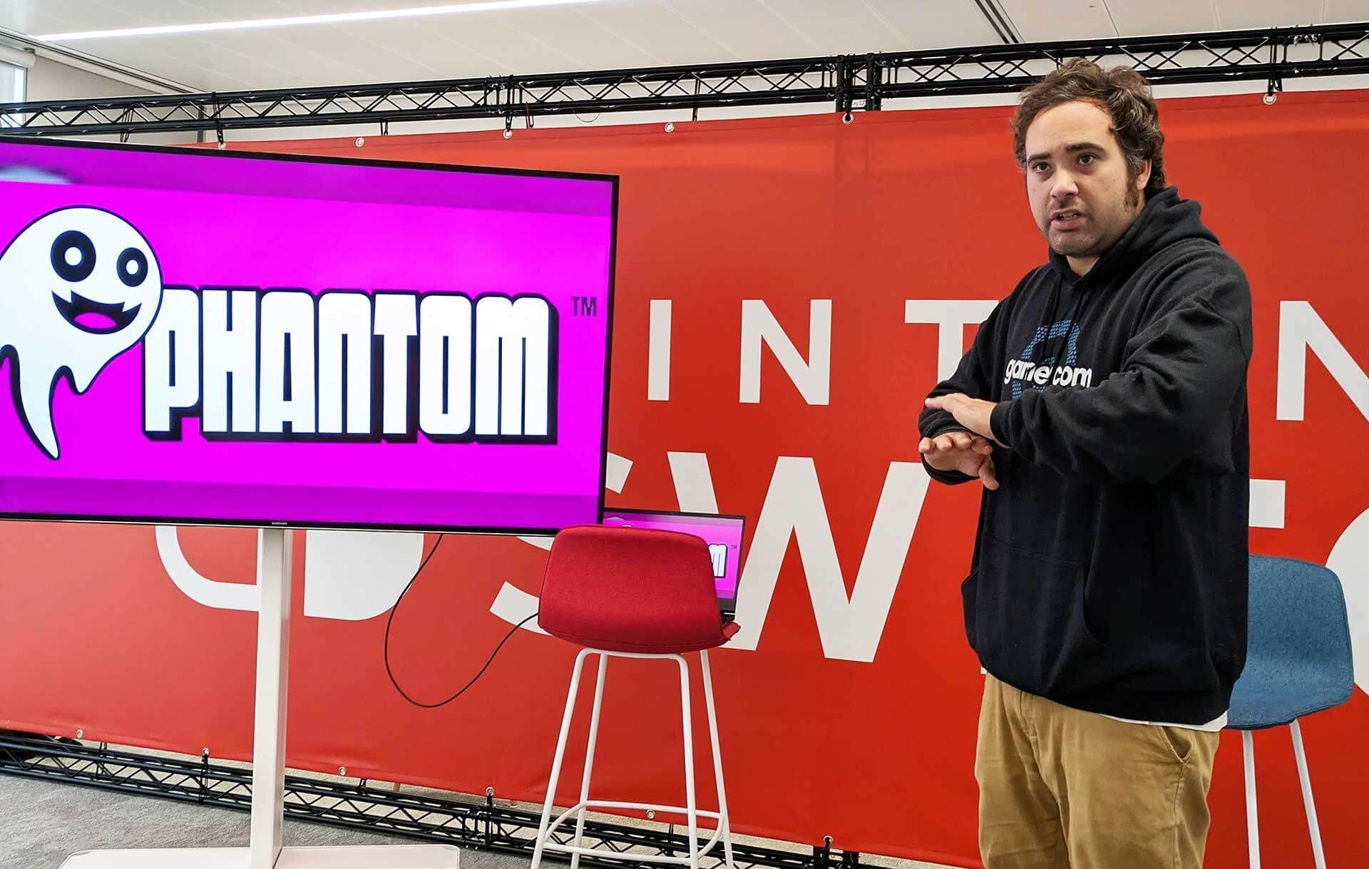  Jacob Jazz en la presentación de Pahntom