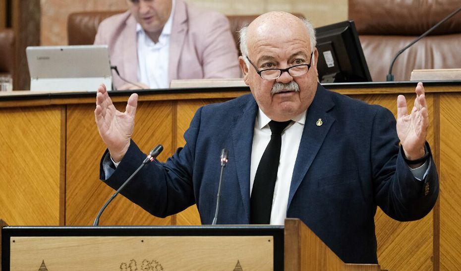 Jesús Aguirre, consejero de Salud y Familias de la Junta de Andalucía.