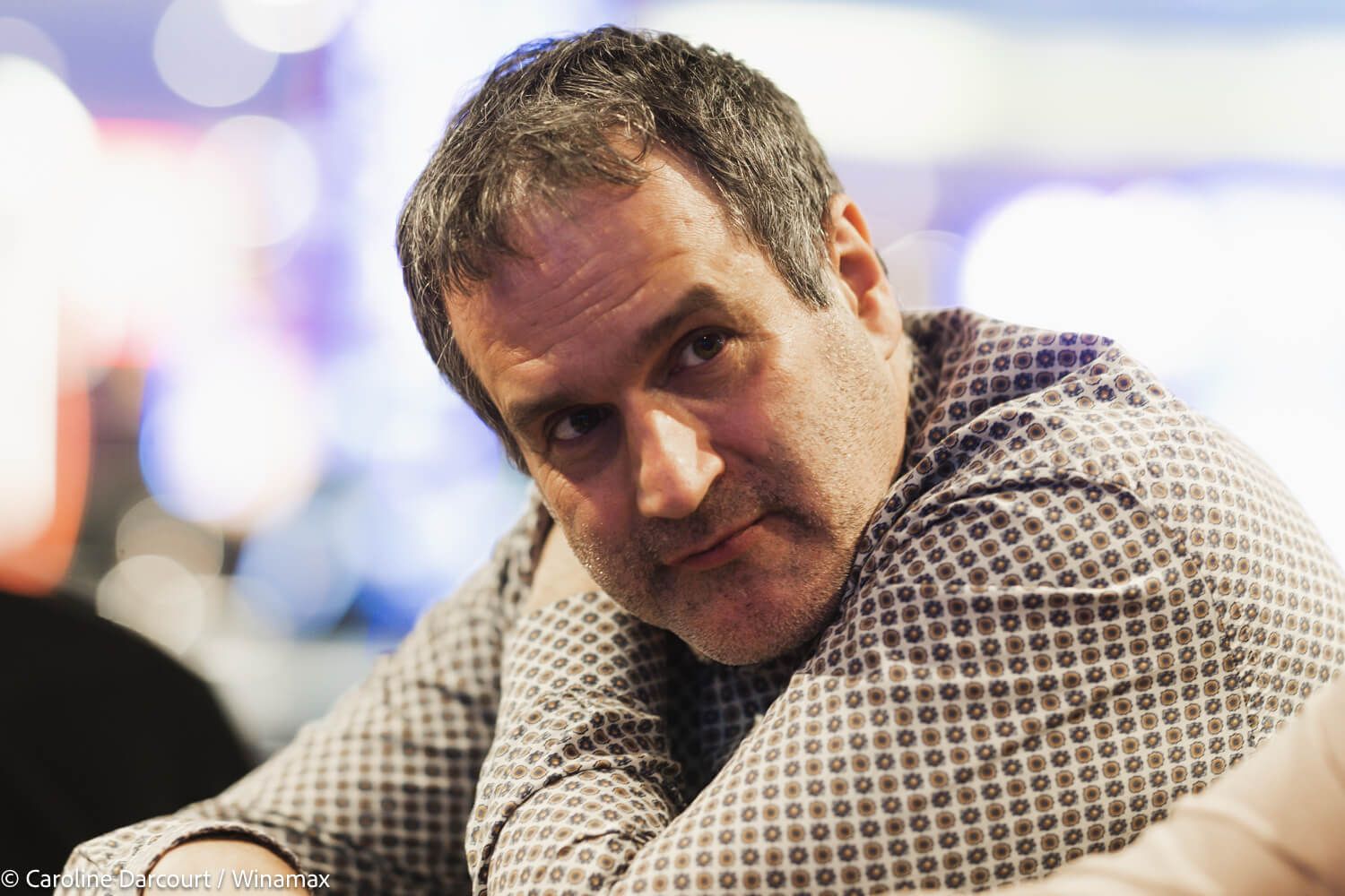 José Antonio Landa peleando el Main Event