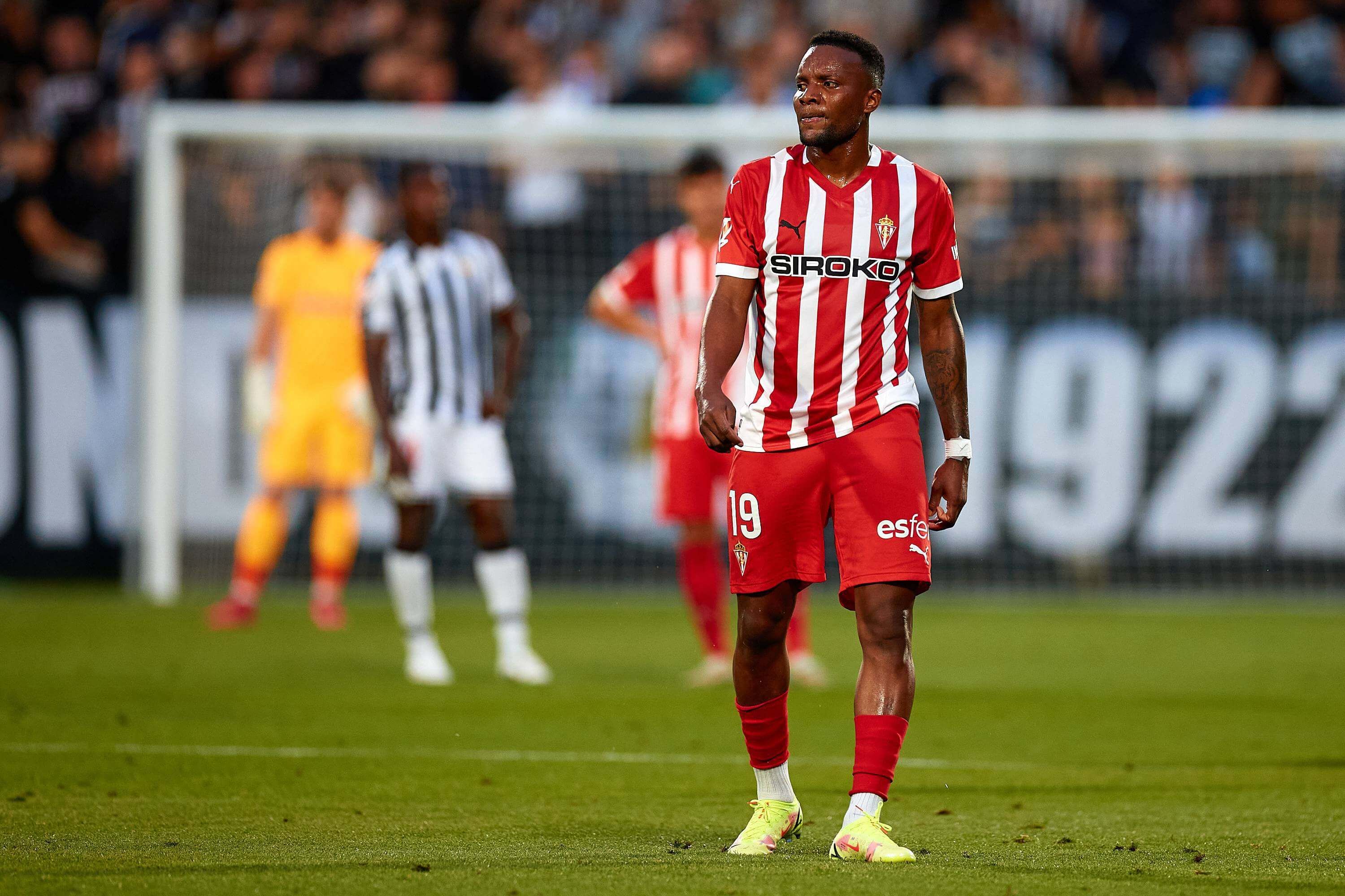  Juan Otero, en eel Castellón-Sporting.