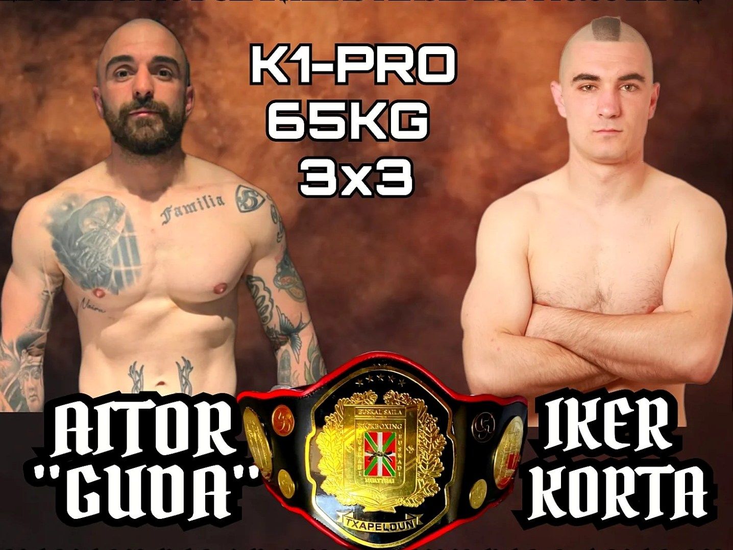  El vizcaíno Iker Korta, de Lekeitio, disputará el campeonato de Euskadi de K1 profesional este sábado contra Aitor Guda (Beasain).