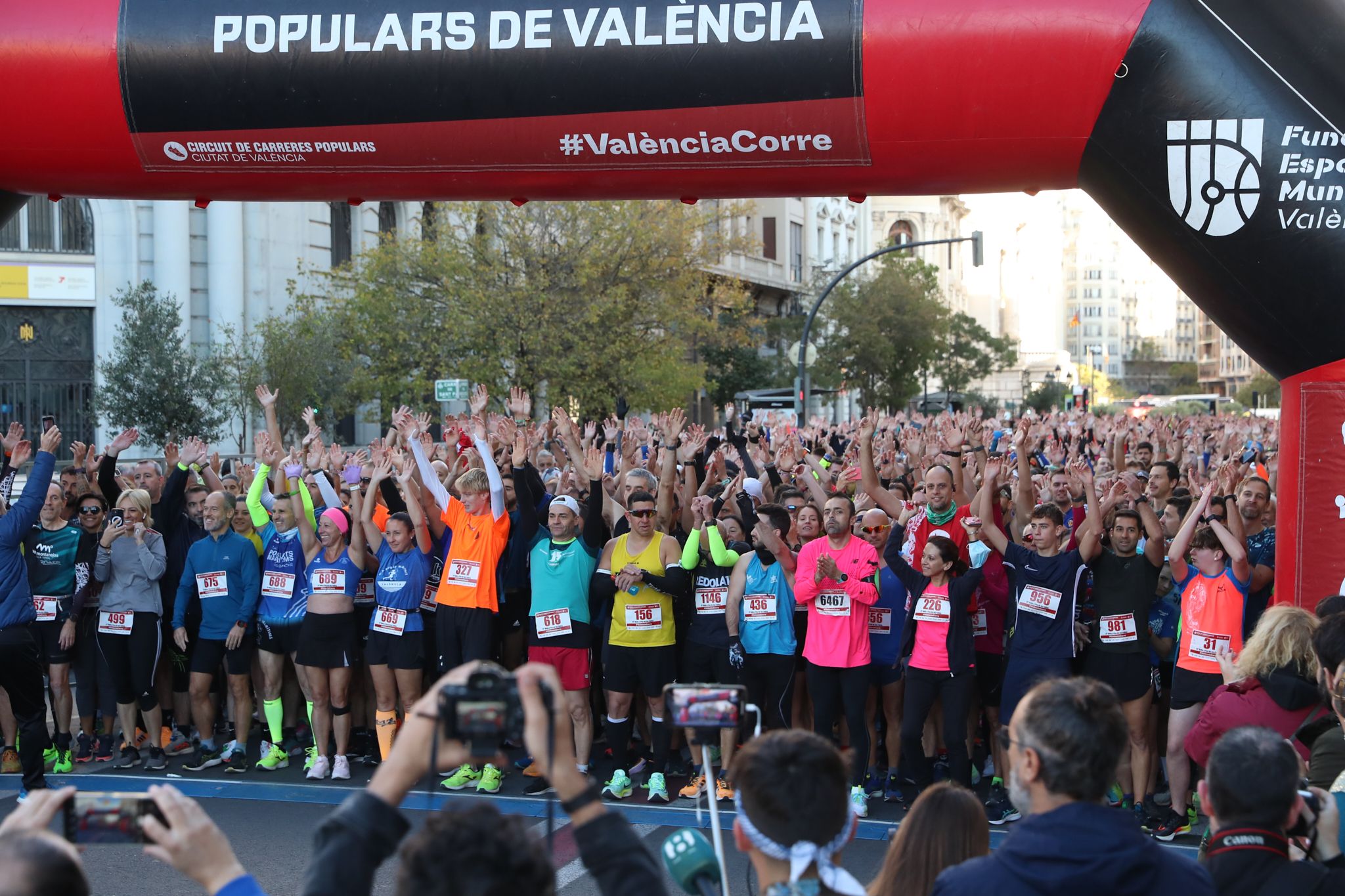  La 12ª Volta a Peu de les Falles cierra el Circuito de Carreras Populares de València 2022