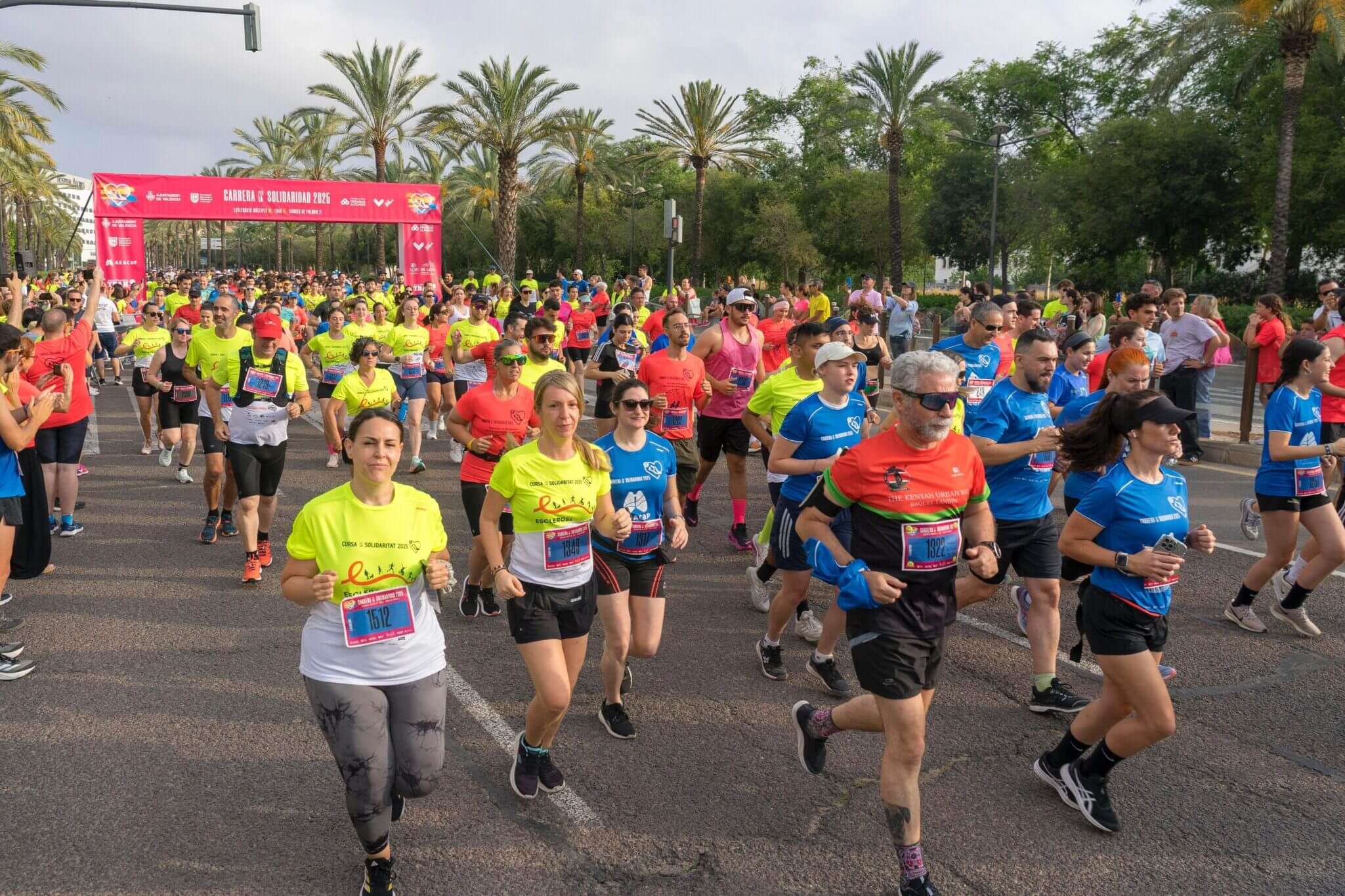  La Carrera por la Solidaridad de Valencia se estrena con más de 2.000 participantes