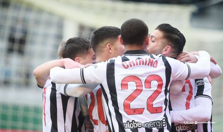  Lance del Racing de Ferrol - Castellón en A Malata.