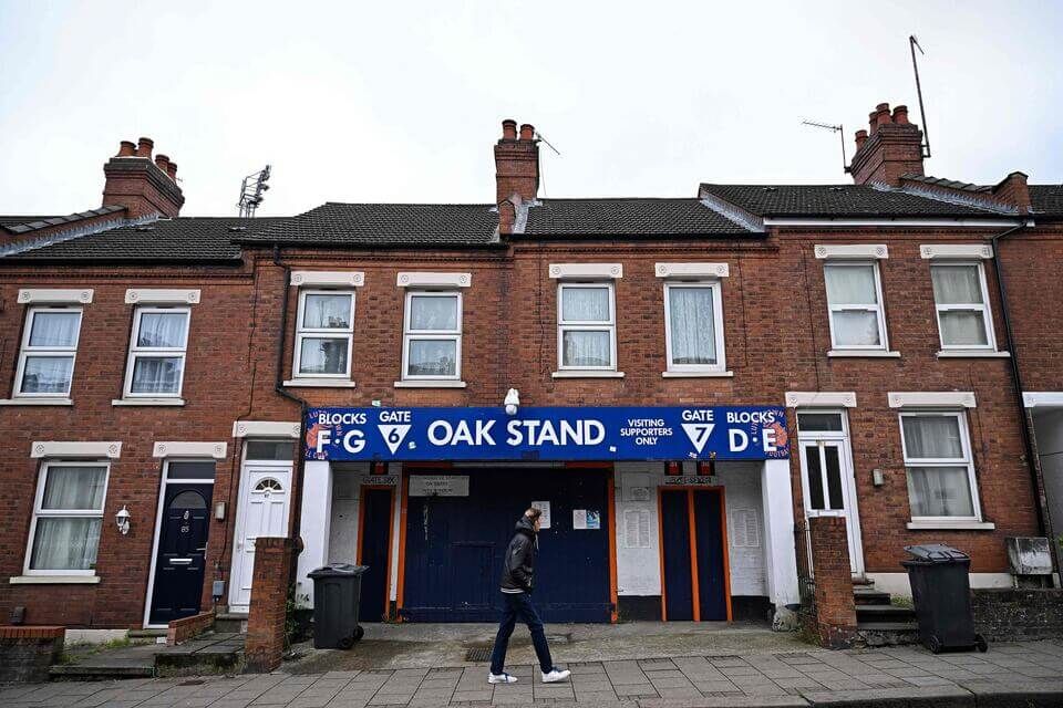 Kenilworth Road, estadio del Luton Town FC.