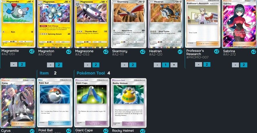  Skarmory es uno de los mejores entrys del meta.