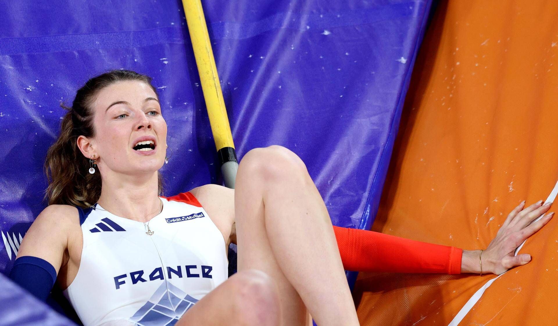  Margot Chevrier no podía creerse el dolor tras su lesión