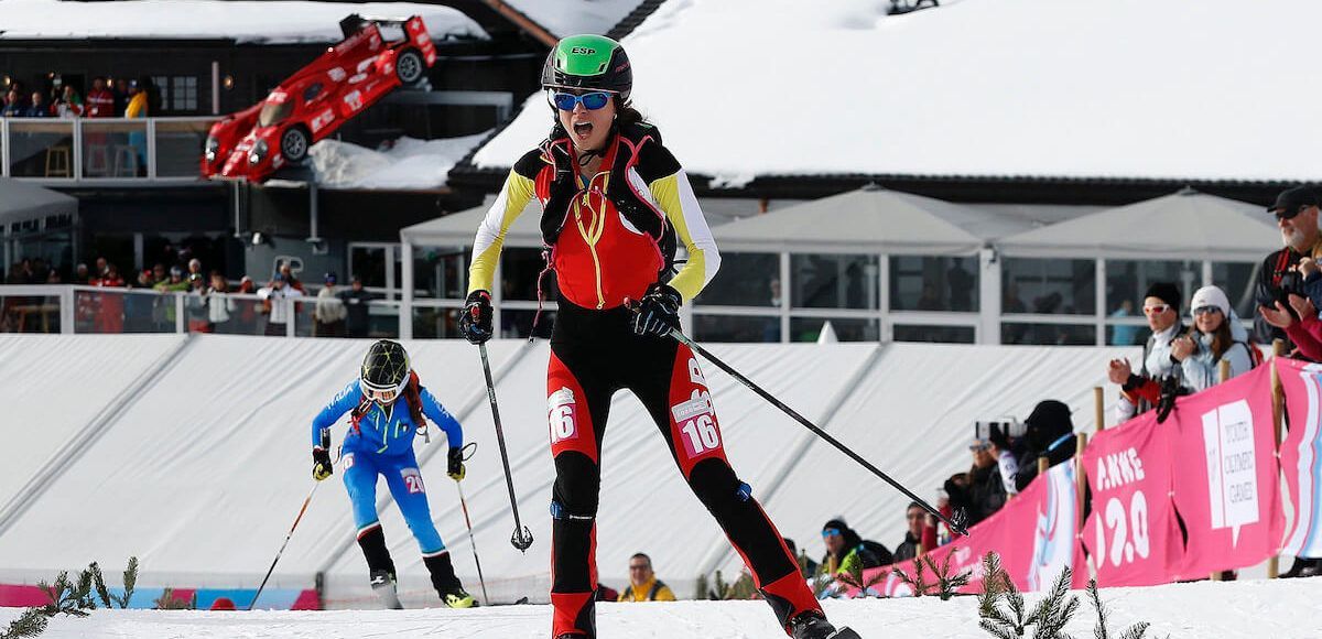  María Costa llegaba a la meta y conseguía el oro en Lausanne.