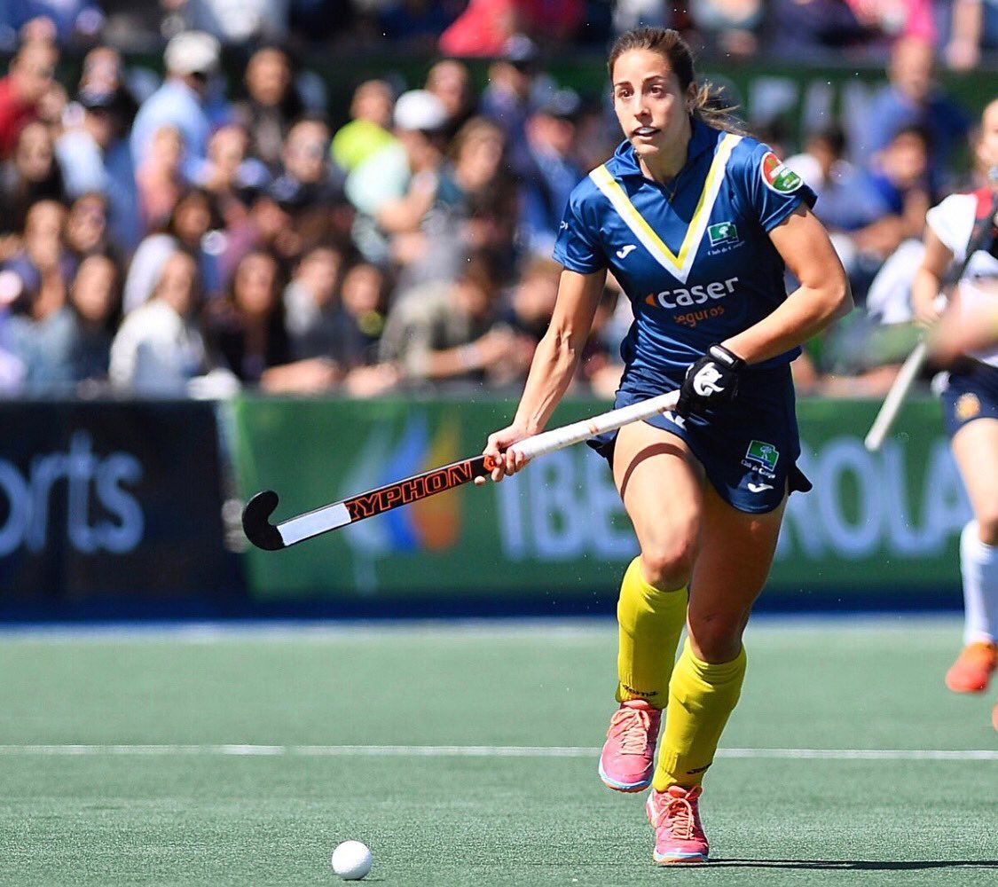  María López, en un partido con el Club de Campo.