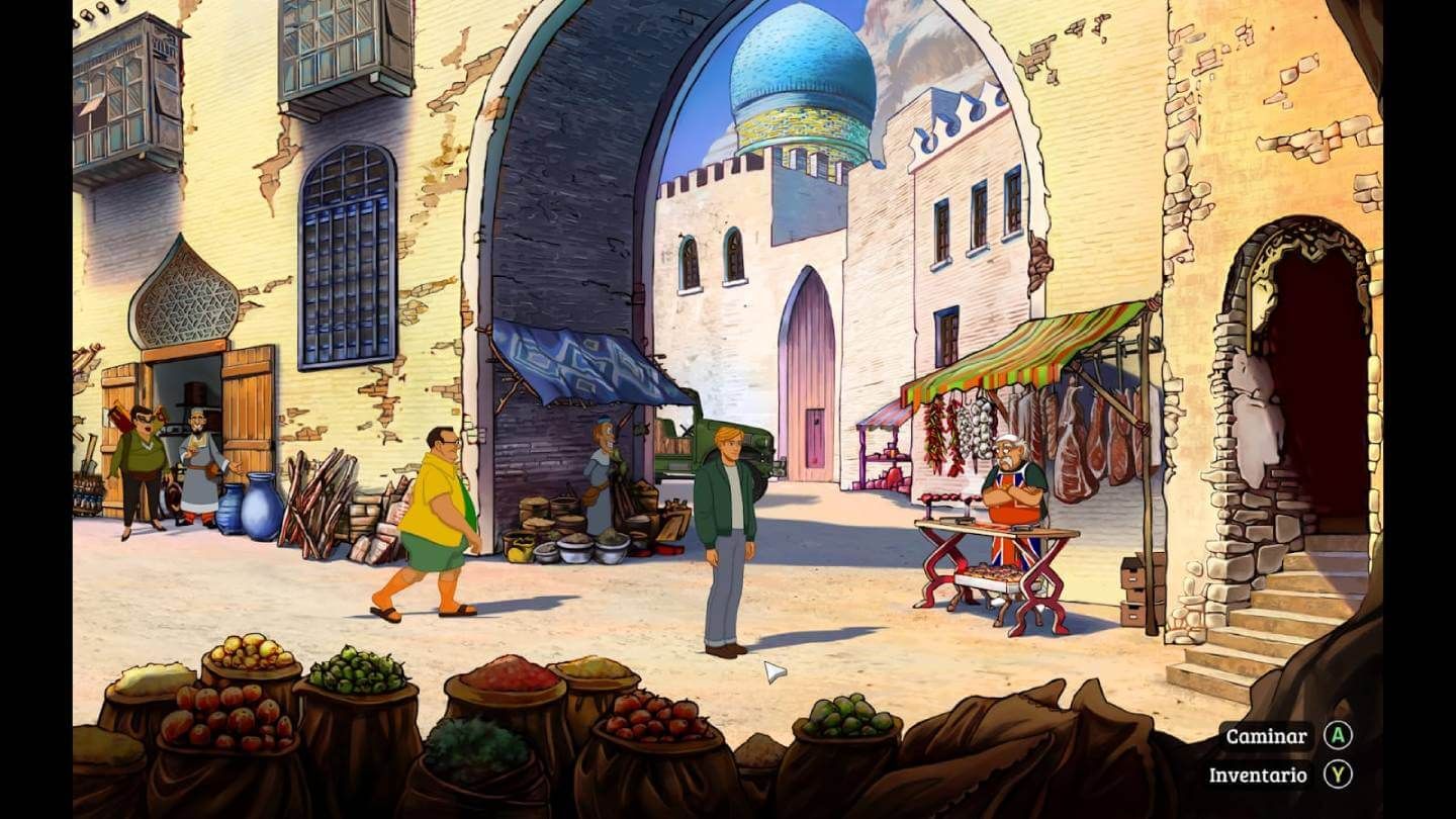 Bueno pincho moruno en Marib, Siria - Broken Sword la leyenda de los templarios Reforged