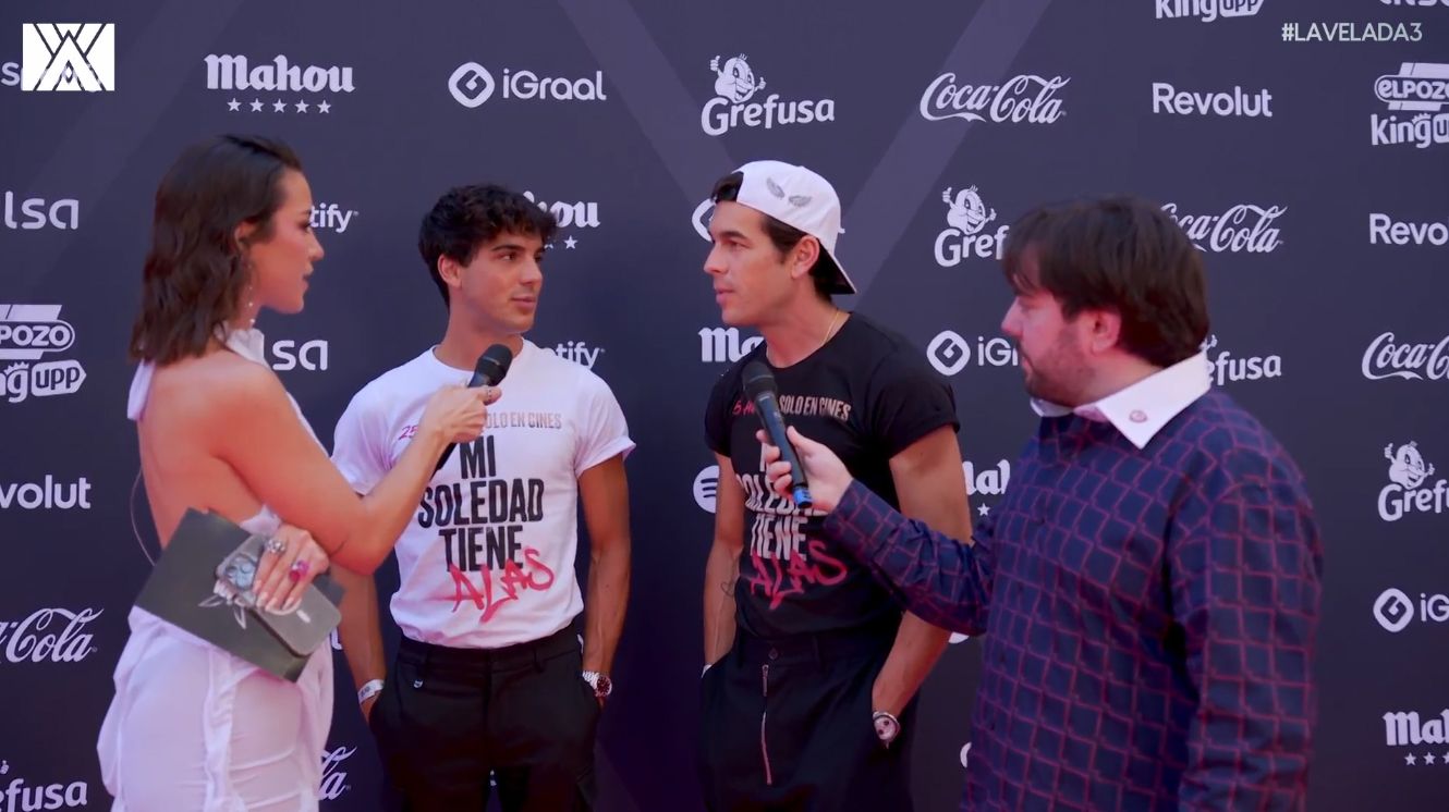  Mario Casas y Óscar Casas en La Velada 3