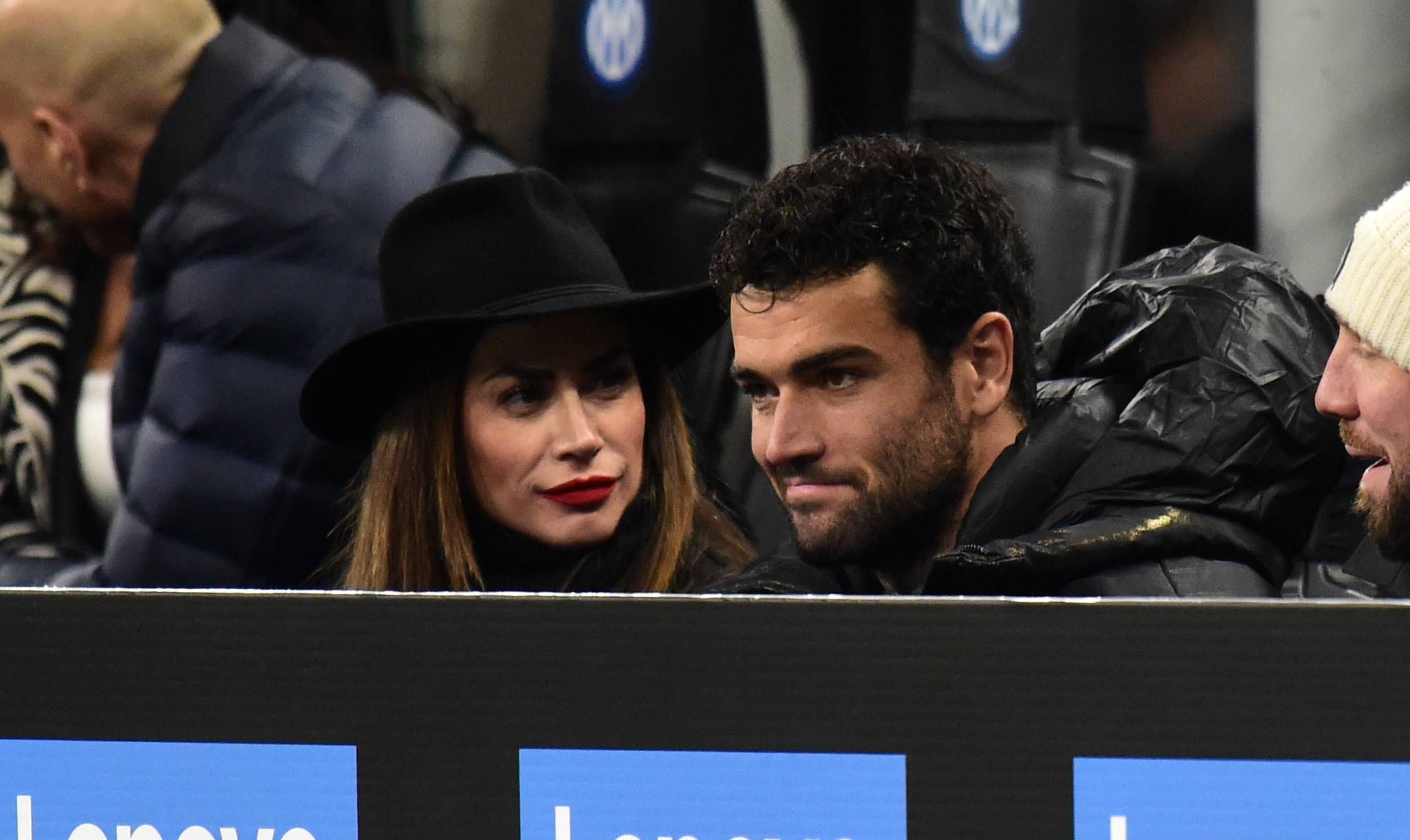 Melissa Satta, junto a Matteo Berrettini.