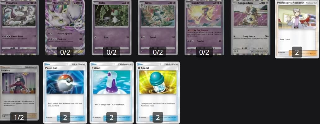  Una alternativa al mazo psíquico es la presencia de Kangashkan.