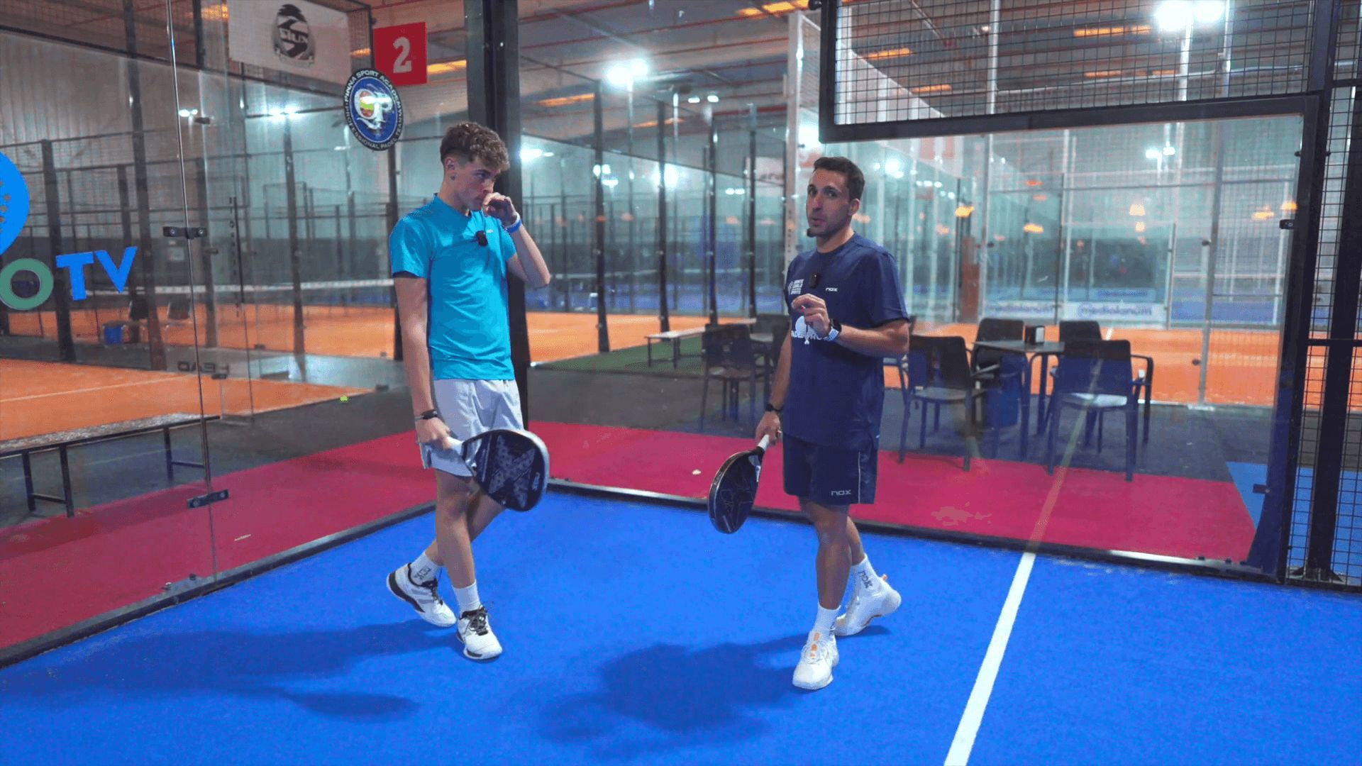 Andrés Britos explica una sesión