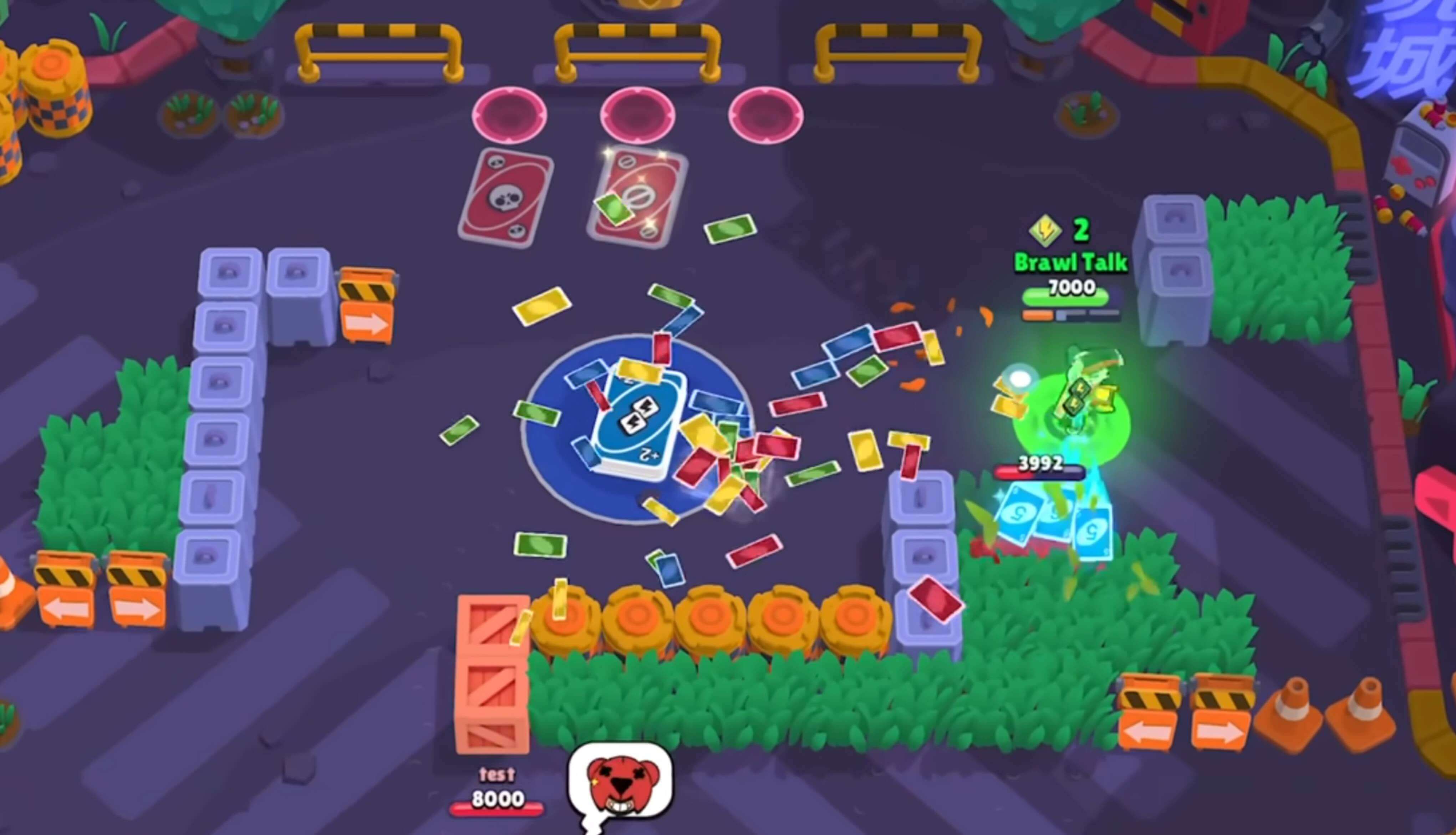  El modo de juego de cartas UNO en Brawl Stars