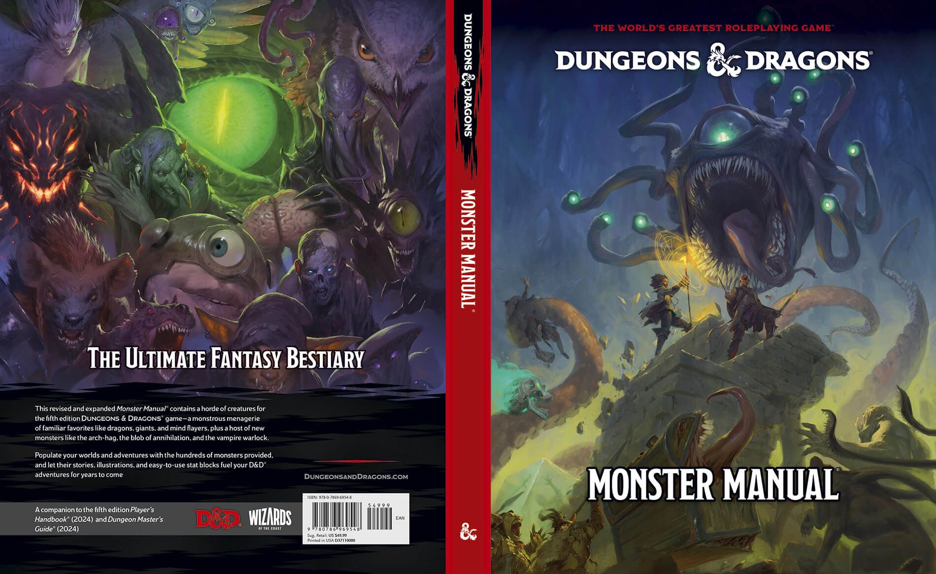  El nuevo Monster Manual de D&D