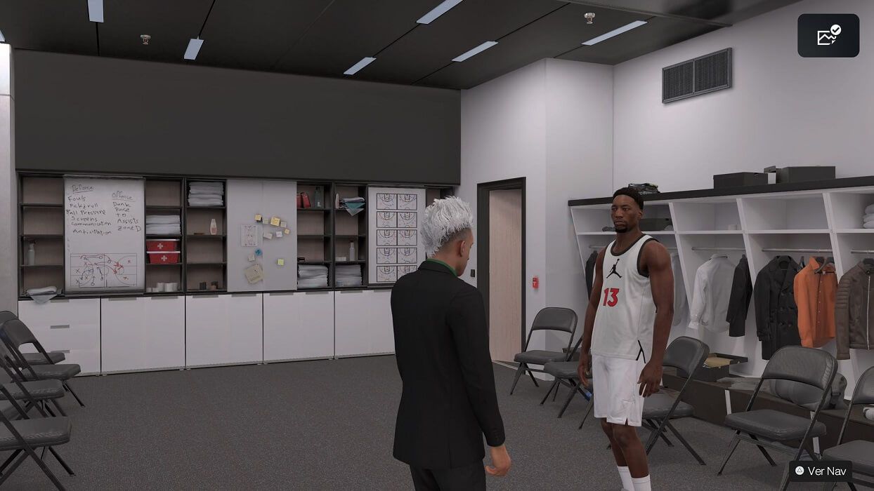  MyGM incluye un modo roleplay con un despacho especial para gestionar el club.