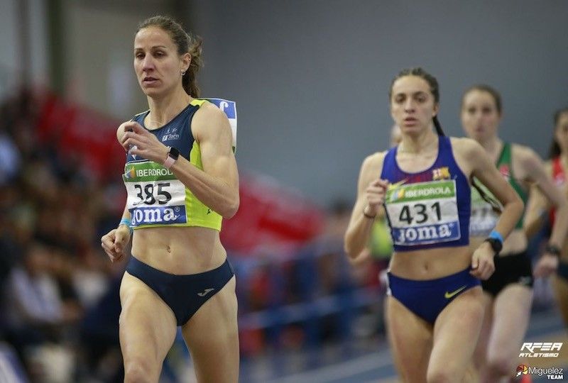  Natalia Romero, en un campeonato de España.