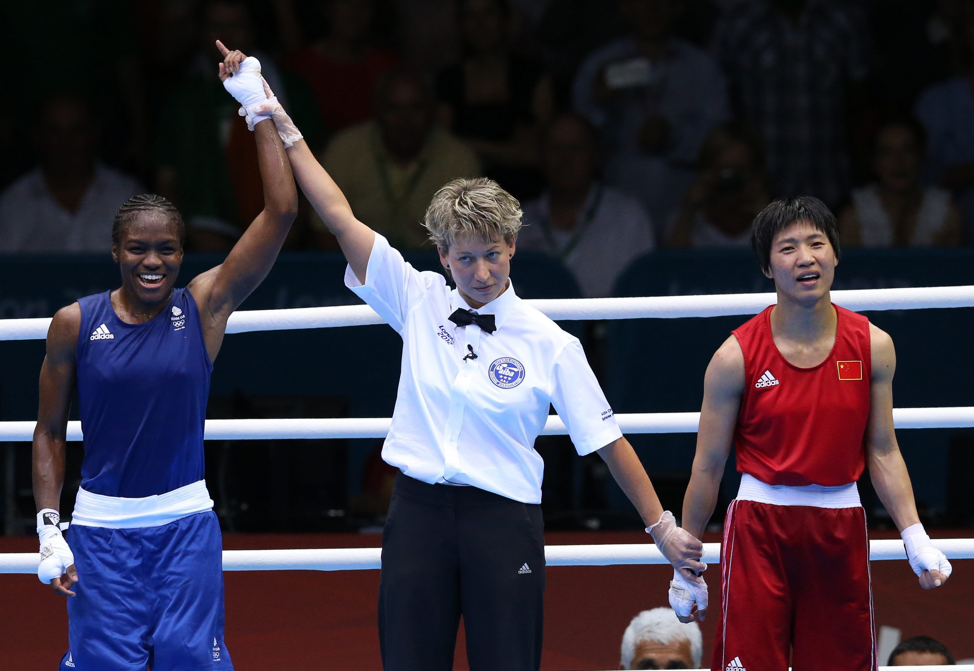 Nicola Adams, campeona del boxeo femenino en Londres 2012.
