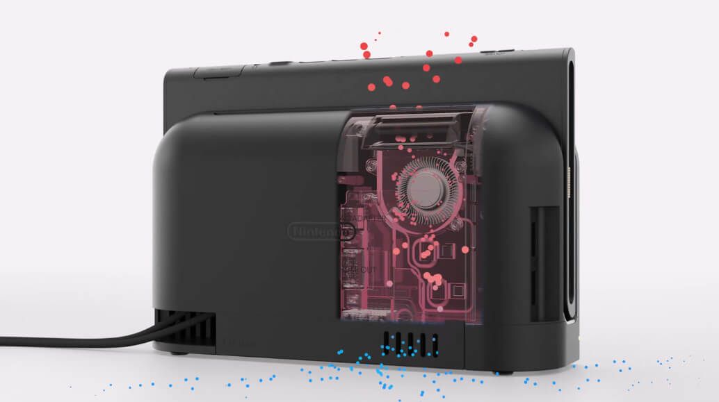  Nintendo Switch 2: el ventilador del Dock