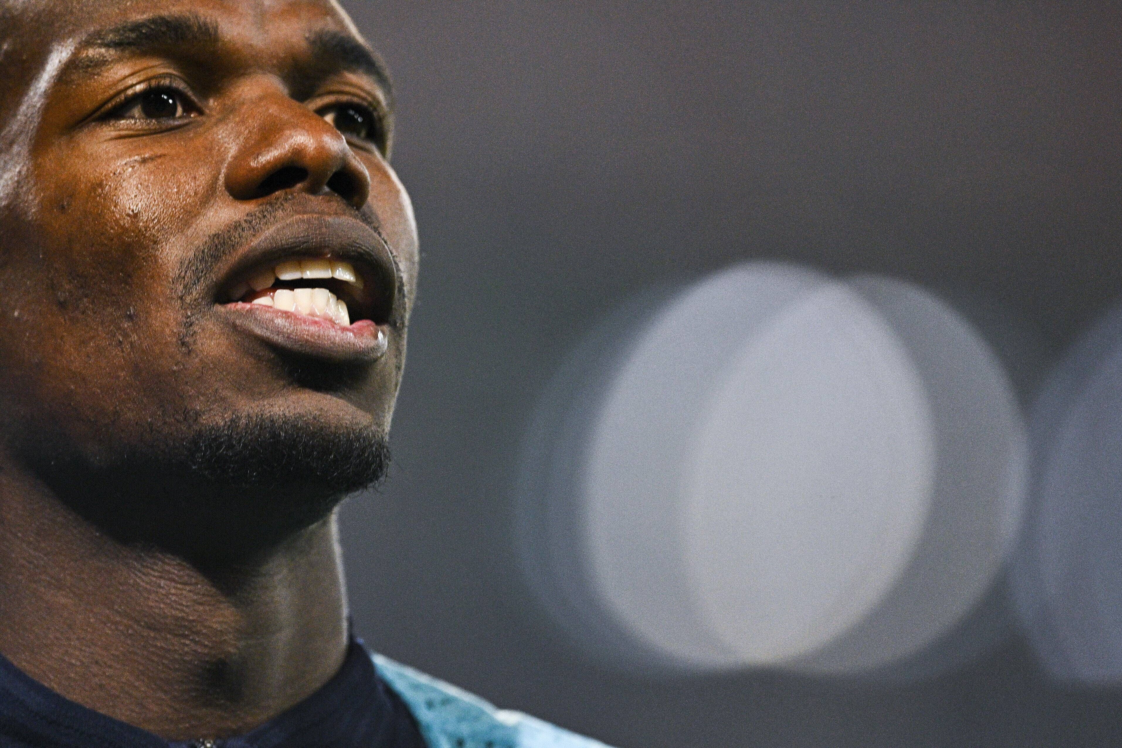  Paul Pogba, en un partido con la selección francesa.