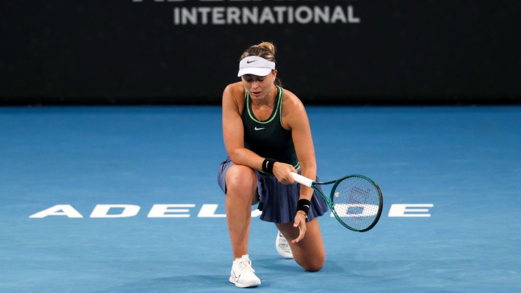  Paula Badosa en el torneo de Adelaida. (@relevo)