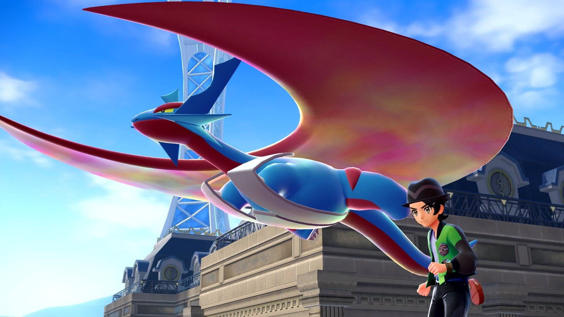 Mega-Salamence, en Pokémon Z-A (Captura: Pokémon).
