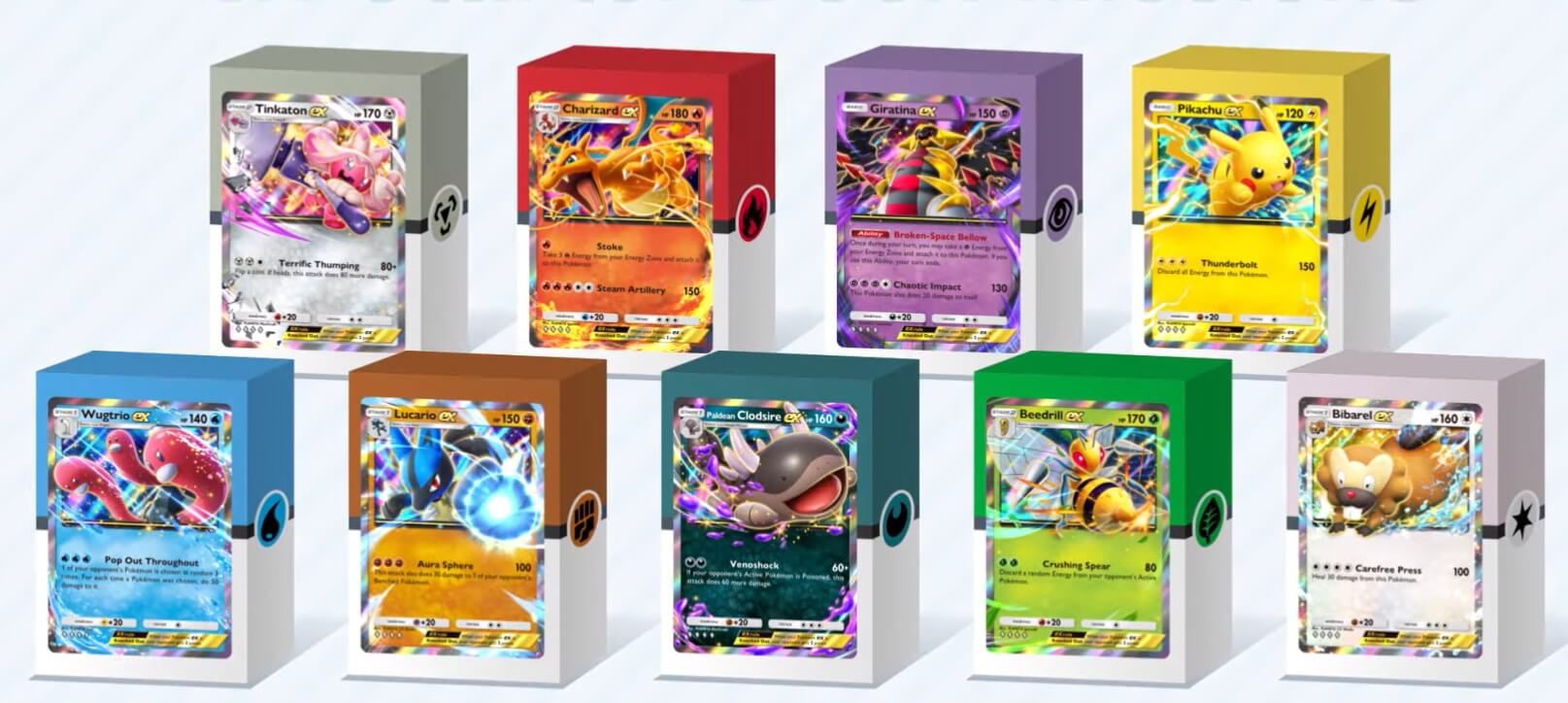  Todos los mazos predefinidos traerán misiones en el PvE de Pokémon Pocket.