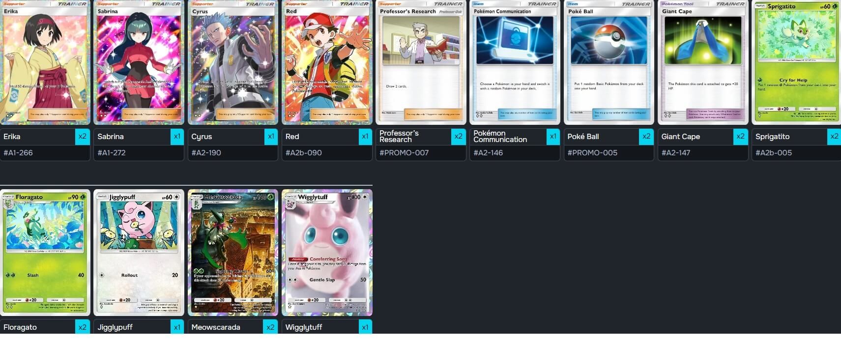 Meowscarada toma como aliado a Wigglytuff para este nuevo mazo de Pokémon Pocket.
