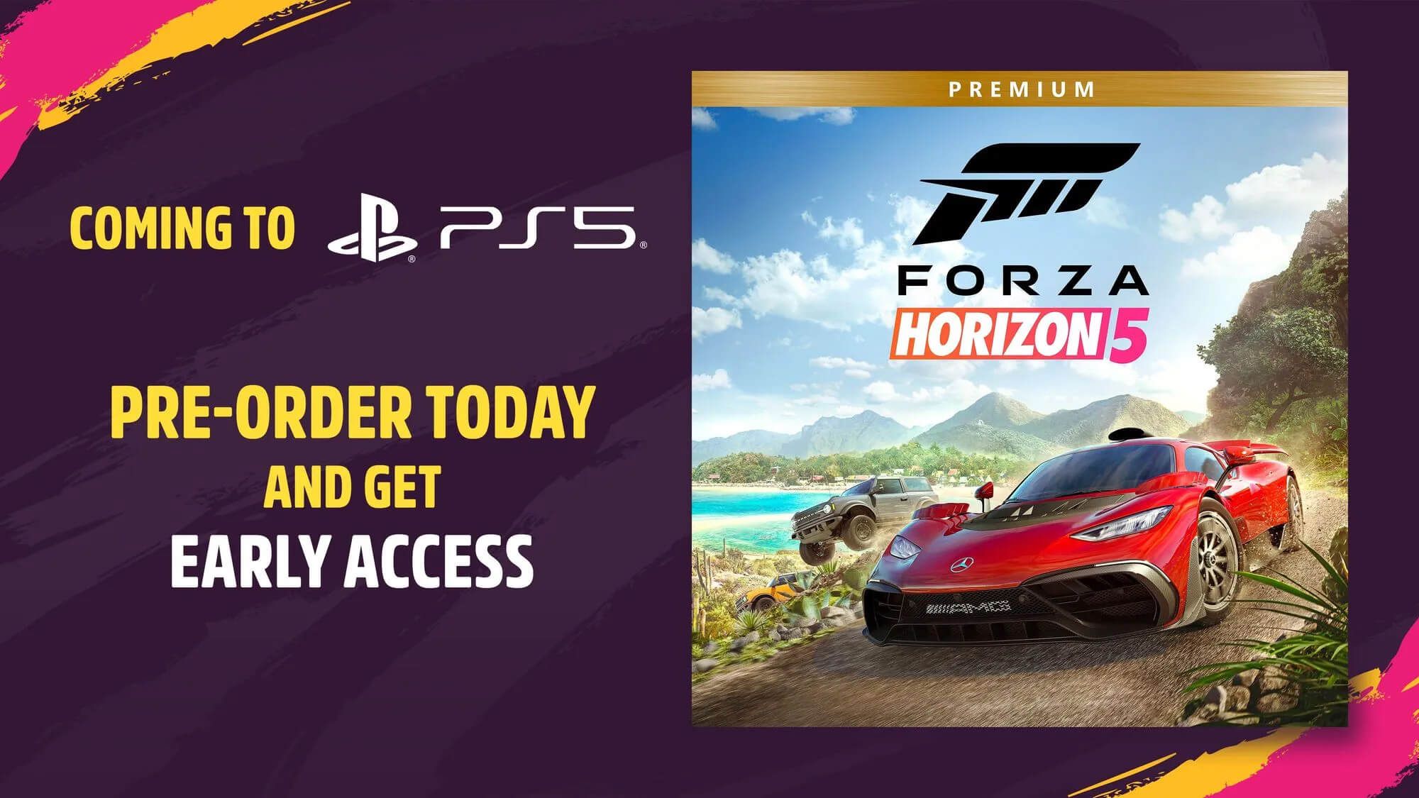  Edición Premium de Forza Horizon 5 para PS5.