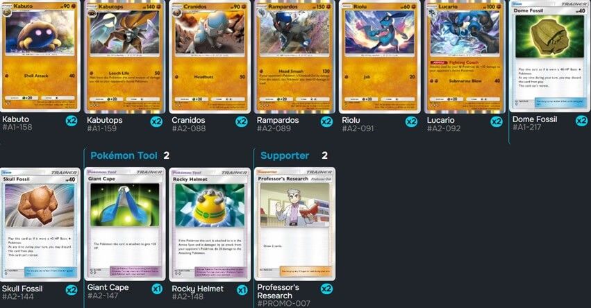  Kabutops entra a escena para poner el pecho.