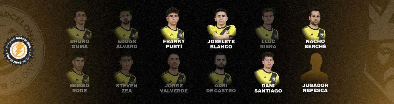  Los elegidos del Rayo de Barcelona en La Repesca de la Kings League.