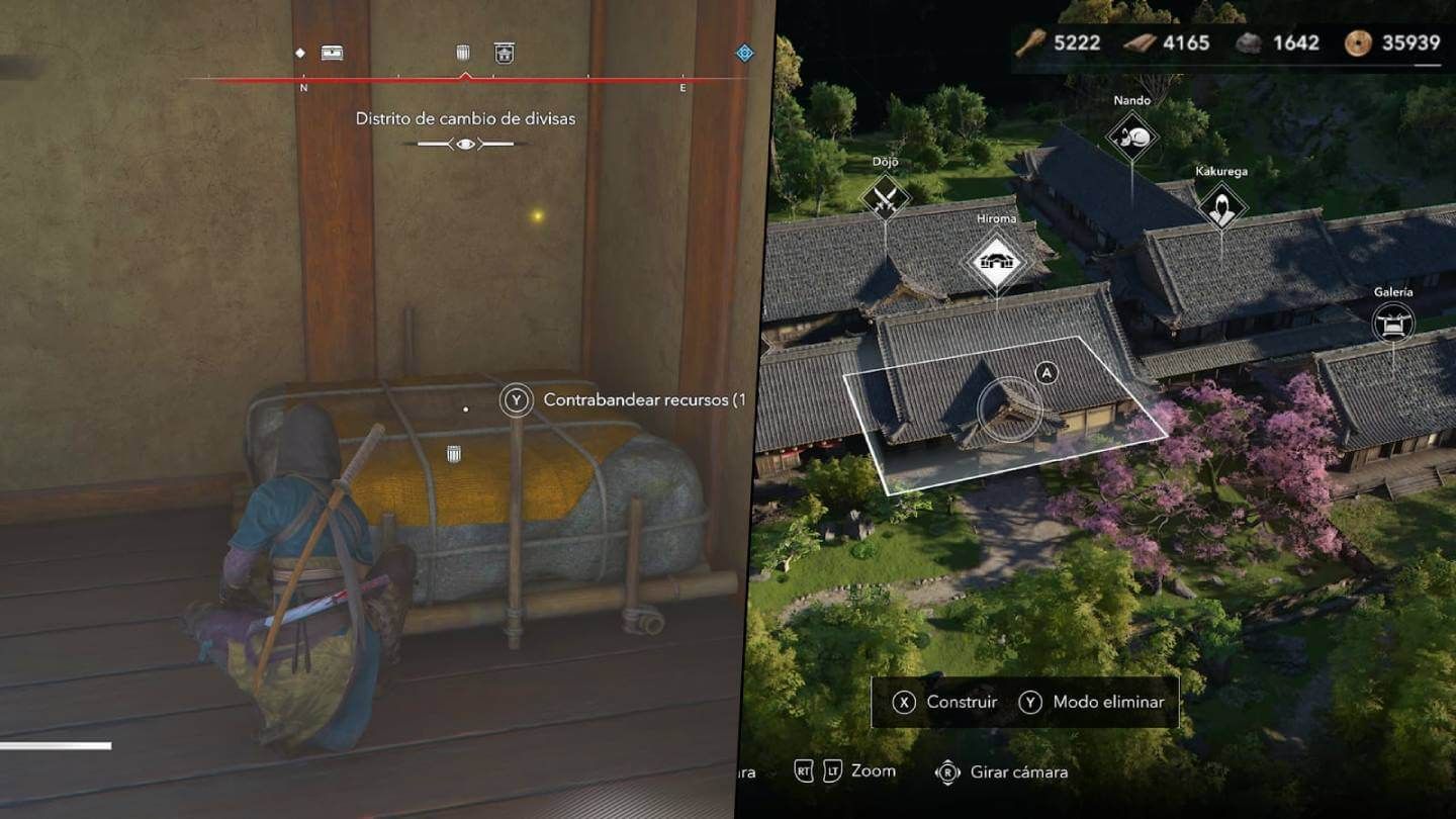  Los recursos para la Guarida de Assassin's Creed Shadows